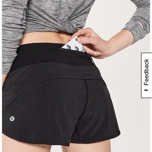 Lululemon Speed Shorts